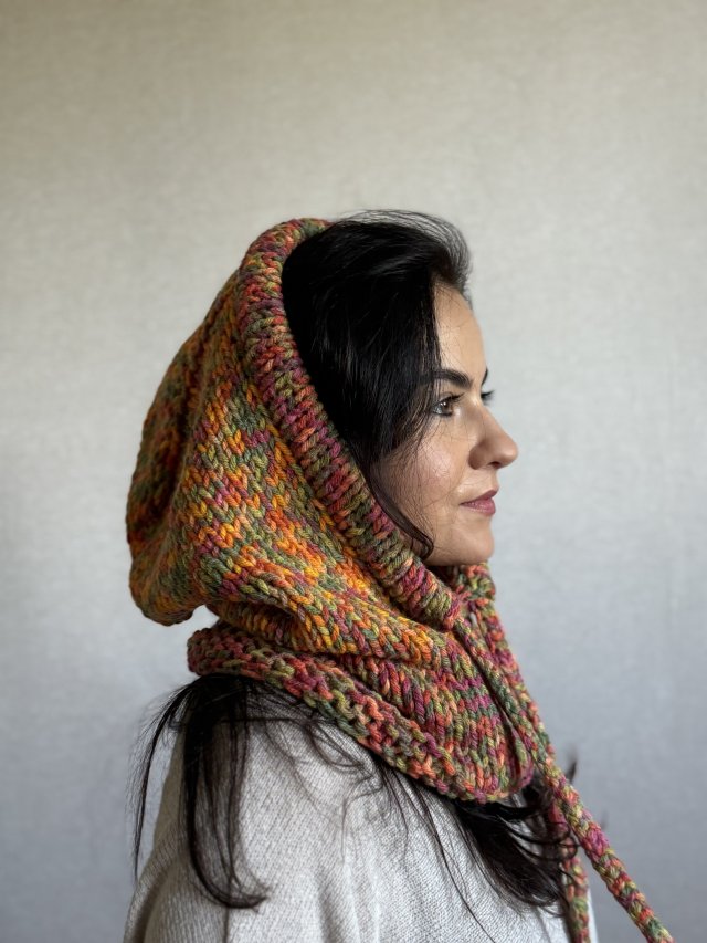 Balaclava handmade – ręcznie robiona kominiarka na szydełku
