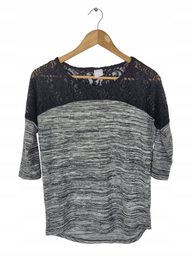 VERO MODA Items melanż koronka luźna bluzka 36 S