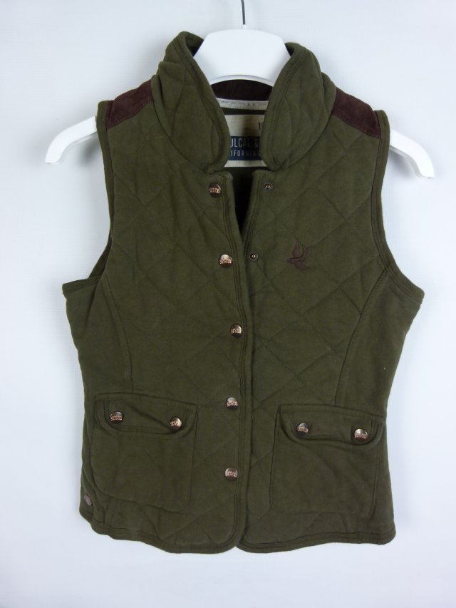 SoulCal & Co damski bezrękawnik kamizelka khaki 10 / 36