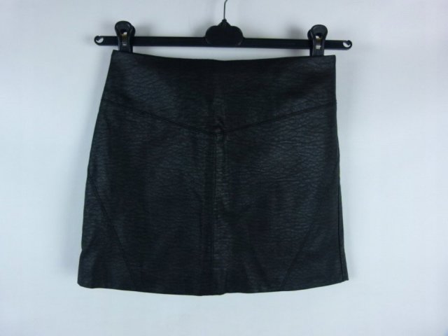 Divided by H&M spódnica mini ekoskóra / 34