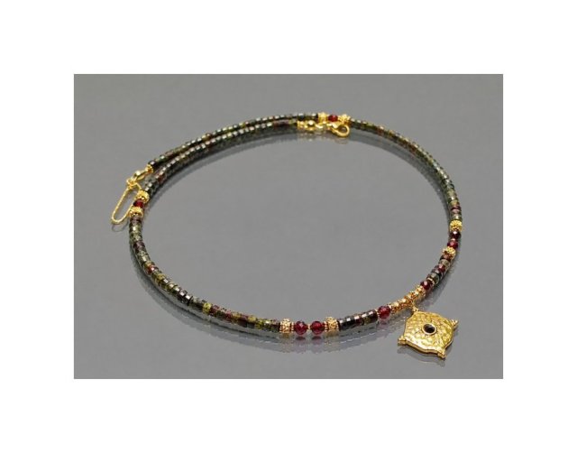 Jaspis smoczy - choker /03.10.26/- Szlachetna kolekcja