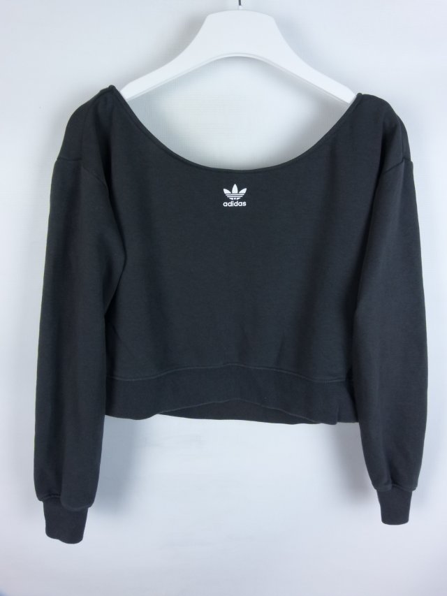 Adidas luźna krótka bluza bawełna 8 / 36