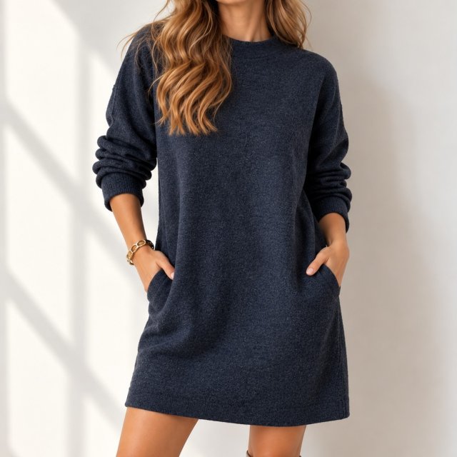 Sukienka 100% wełna merino