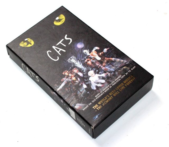 CATS  musical  kaseta wideo VHS 1998