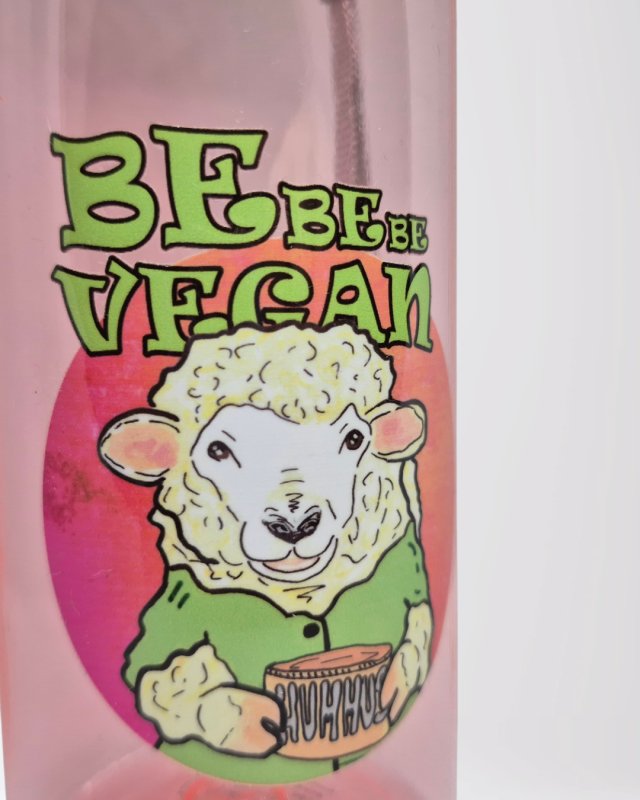 Bidon Butelka - Be Vegan - owca hummus - 500ml