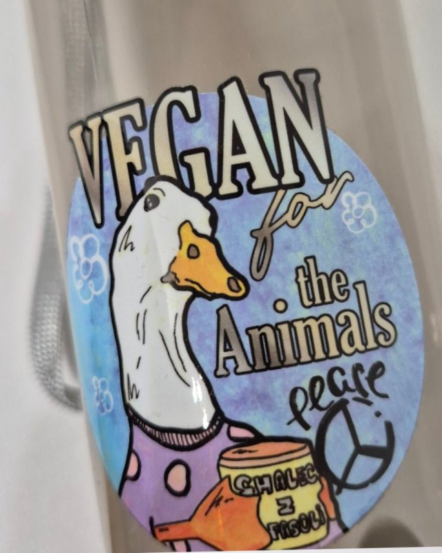 Bidon Butelka - Vegan for Animals Gęś - 500ml