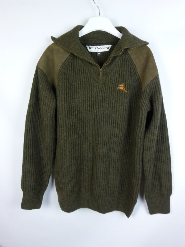 Rydale wełniany sweter wełna akryl / XL