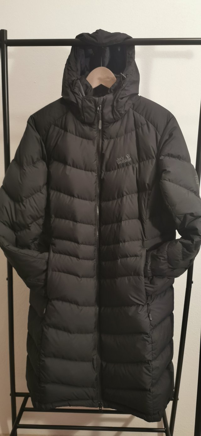 JACK WOLFSKIN długa kurtka/plaszcz puchowy