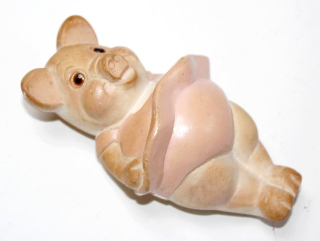 świnka baletnica urocza mini figurka zawieszka