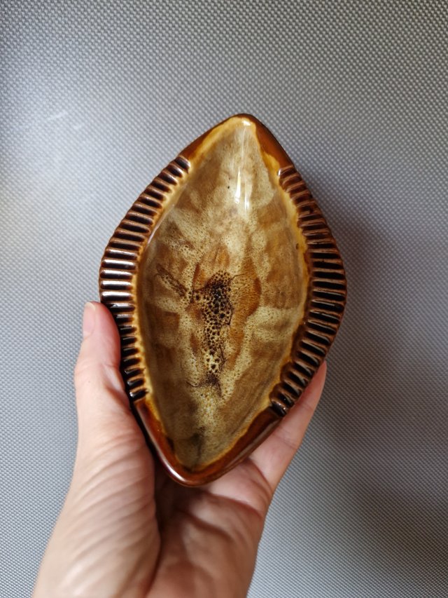 Porcelanowa popielniczka PRL