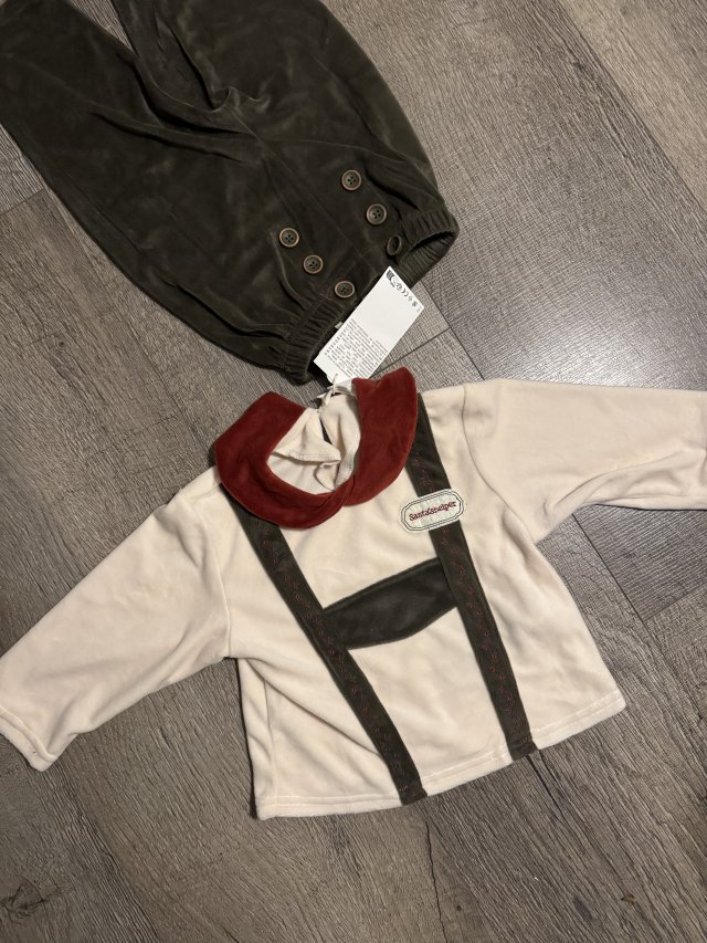 Nowy strój dla dziecka Zara Home elf przebranie pidżama
