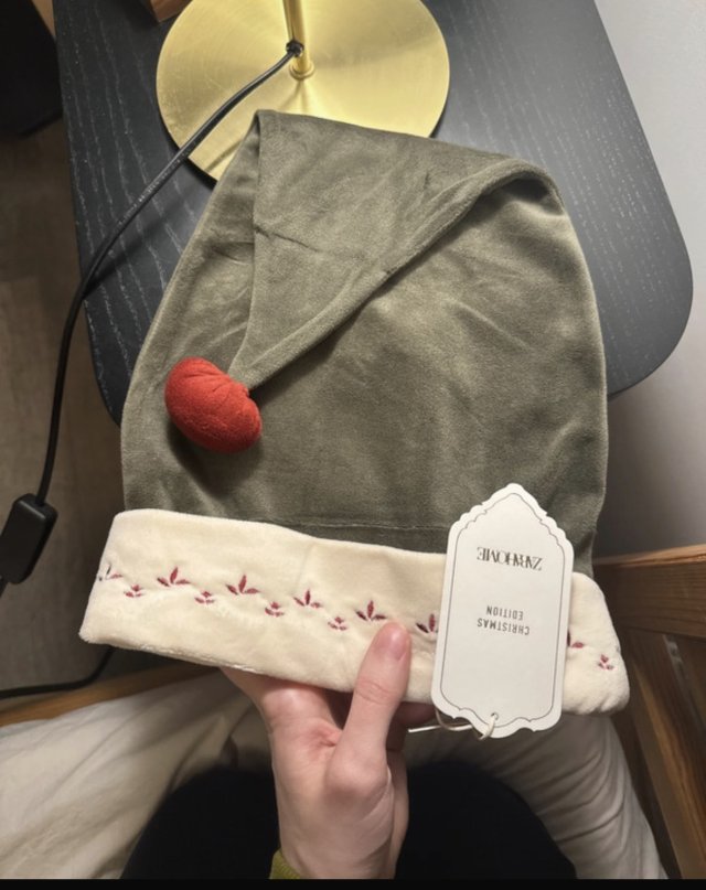 Nowa czapka strój dla dziecka Zara Home elf przebranie pidżama
