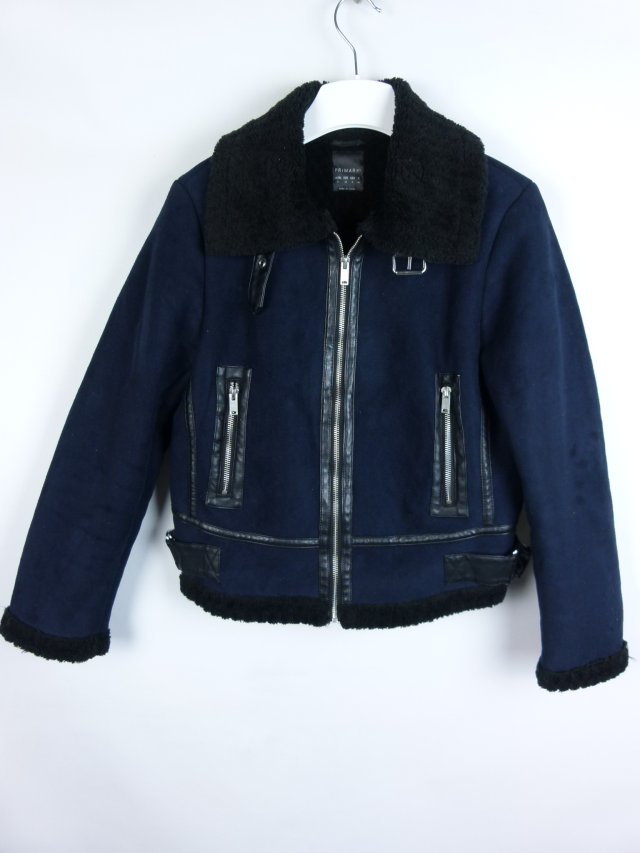 Primark zamszowa kurtka na futerku 12 / 38