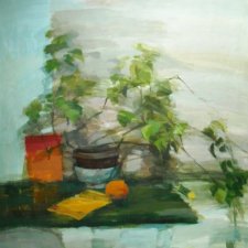 martwa natura z bluszczem