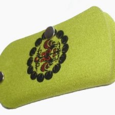 FOLKOWY FUTERAŁ NA OKULARY