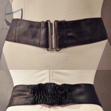 Skórzana Oberżyna-pasek