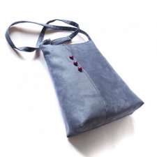 torebka midi - blue&violet -