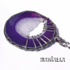 AGAT ROZDARY WEWNĘTRZNE FIOLET