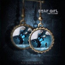 Star Girl collection, romantyczne kolczyki