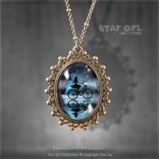 Star Girl i Rower - naszyjnik (Al).