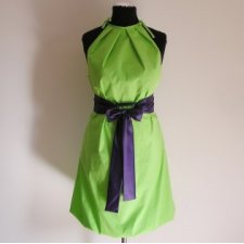 Spring dress-green zamówienie