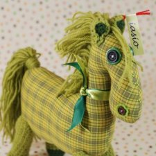 konik w kratkę