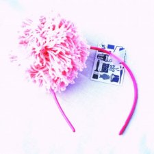 POP PINK! - pompon NA GŁOWĘ