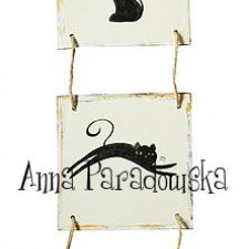 Tryptyk Sznurkowy Ecru [15803.1]