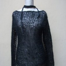 Sweter hand made Maryla Zaborska