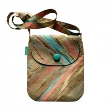 MiniBag Turquoise Button