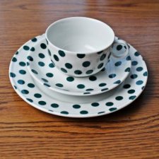Zielone grochy 1