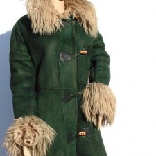 mega ciepły kożuch