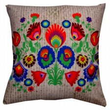 Limitowana designerska poducha folk