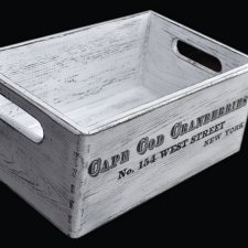 Drewniana skrzyneczka -  pojemnik -  pudełko na wszystko