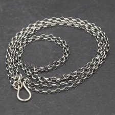 srebrny łańcuszek - dla Pani Ewy