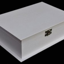 Drewniana szkatułka - Książka - na prezenty-koperty Pary Młodej