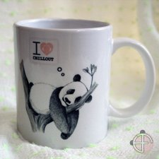 chillująca panda