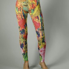 CAMBRIAN CREATURES PATTERN LEGGINGS