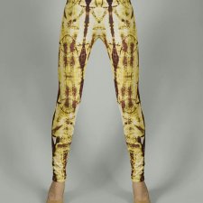 SHROUD YELLOW PATTERN LEGGINGS