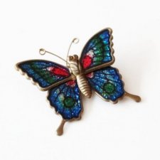 Broszka motyl