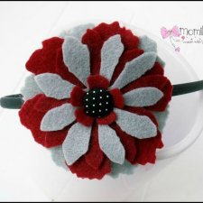 Momilio opaska z kwiatkami