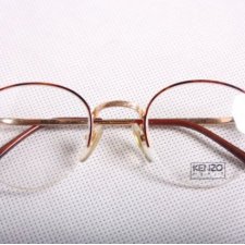 OKULARY KENZO POZŁACANE