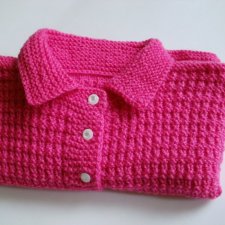 Sweterek Różowy kubraczek