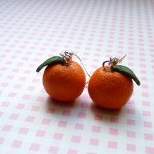 Kolczyki pomarańcze