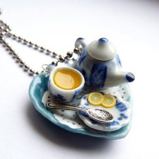 Naszyjnik z herbatą