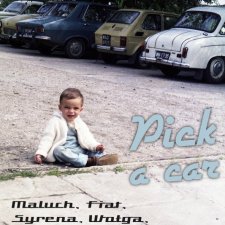 POCZTÓWKA AUTA - MEMORIES OF PRL