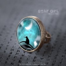 Star Girl collection - duży pierścień