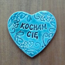 Ozdoba ceramiczna na magnes