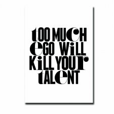 Ego Kills Your Talent PostCard