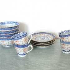 12 szt espresso chińska porcelana